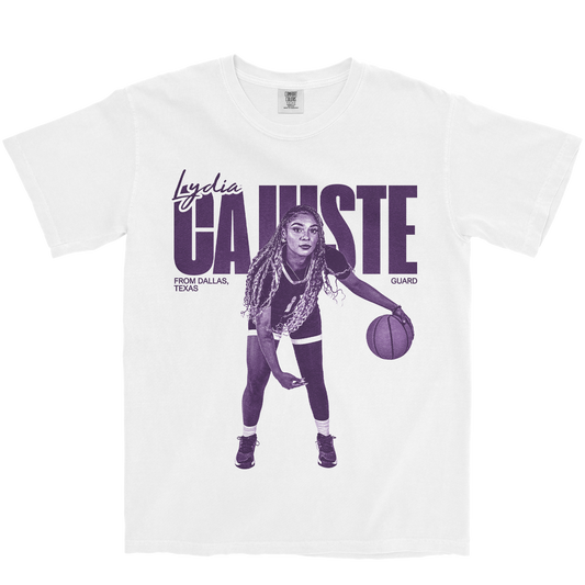 LYDIA CAJUSTE VINTAGE WHITE TEE