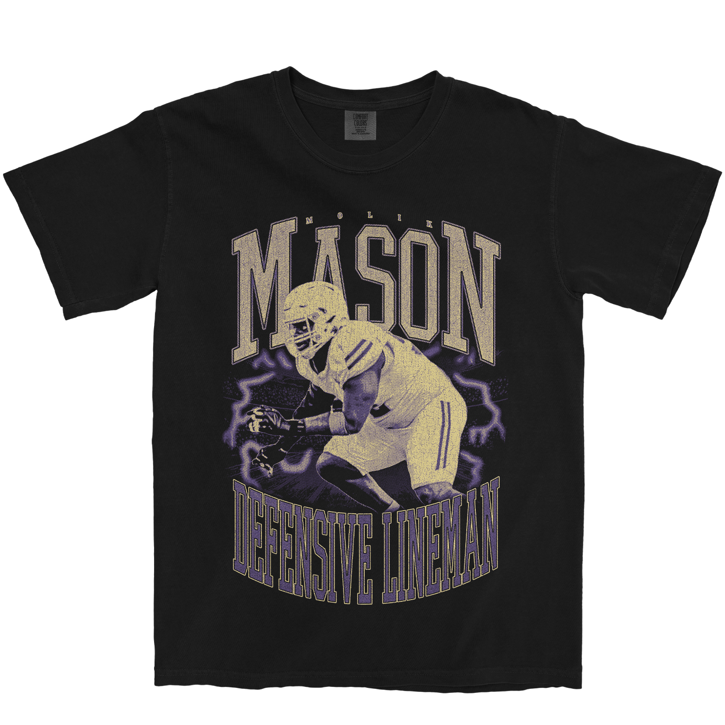 MOLIK MASON VINTAGE BLACK TEE