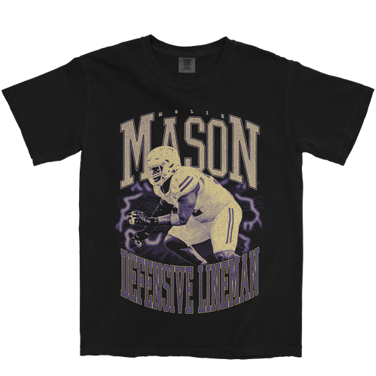 MOLIK MASON VINTAGE BLACK TEE