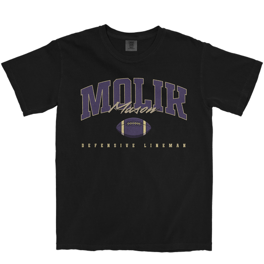 MOLIK MASON RETRO BLACK TEE