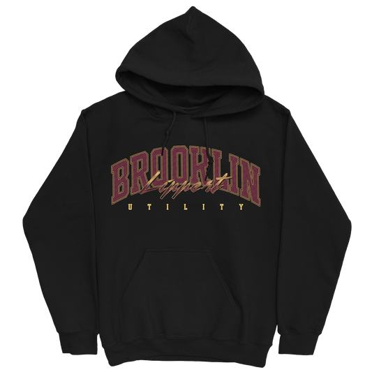 BROOKLIN LIPPERT RETRO BLACK HOODIE
