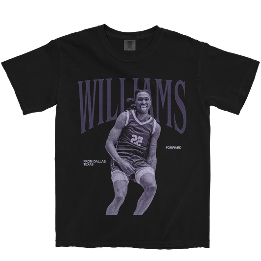 NIKK WILLIAMS VINTAGE BLACK TEE