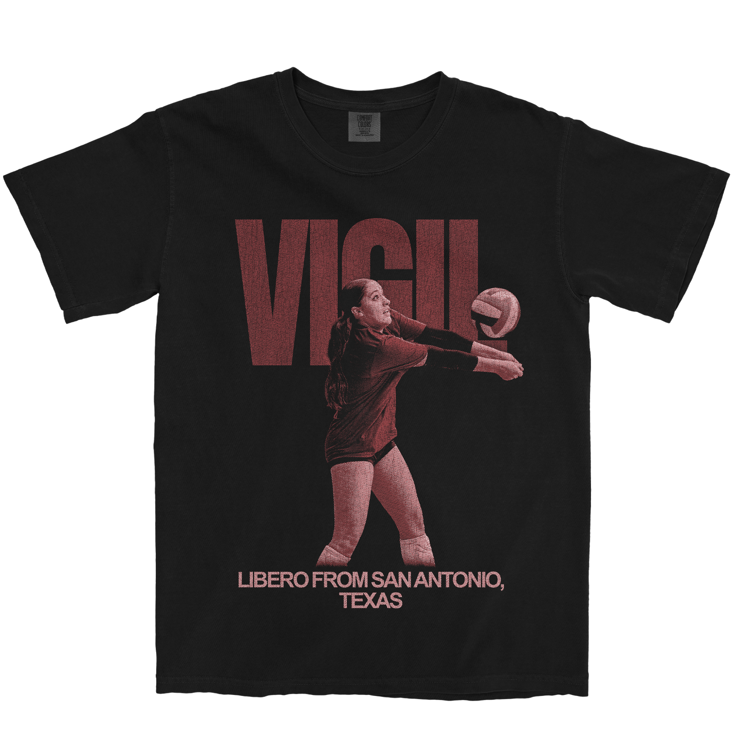 BROOKLYN VIGIL VINTAGE BLACK TEE