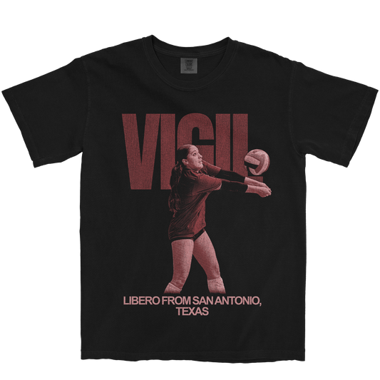 BROOKLYN VIGIL VINTAGE BLACK TEE