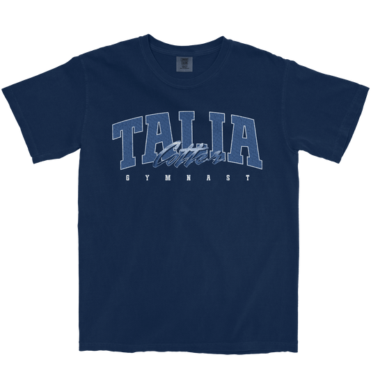 TALIA COTTER CLASSIC NAVY TEE