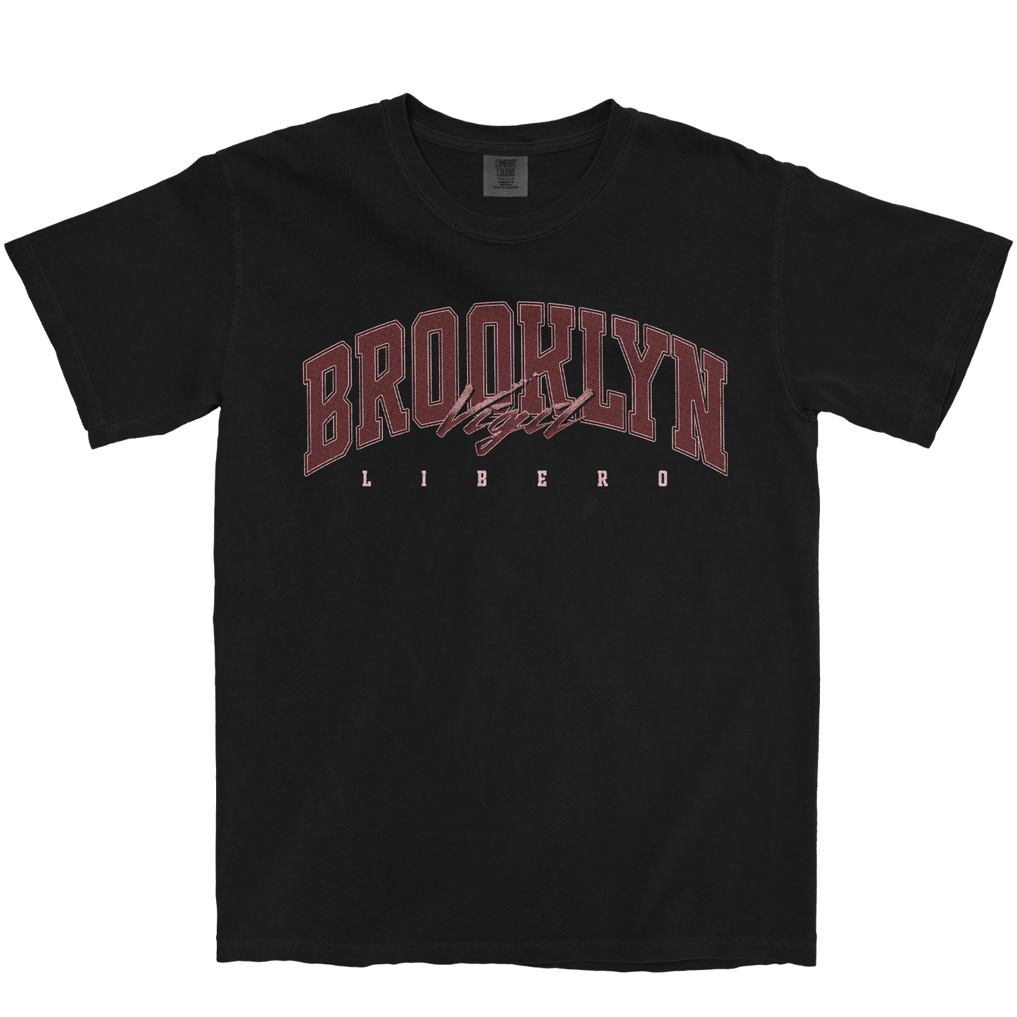 BROOKLYN VIGIL RETRO BLACK TEE
