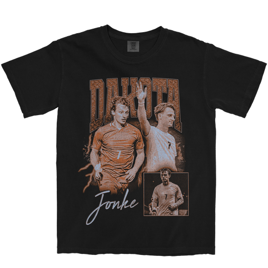 DAKOTA JONKE GRAPHIC BLACK TEE