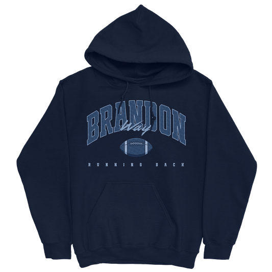 BRANDON WAY RETRO NAVY HOODIE