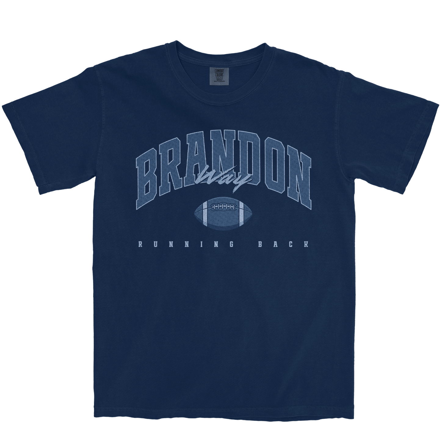 BRANDON WAY RETRO NAVY TEE