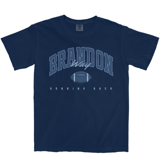 BRANDON WAY RETRO NAVY TEE