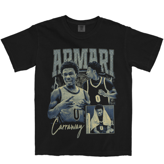 ARMARI CARRAWAY GRAPHIC BLACK TEE