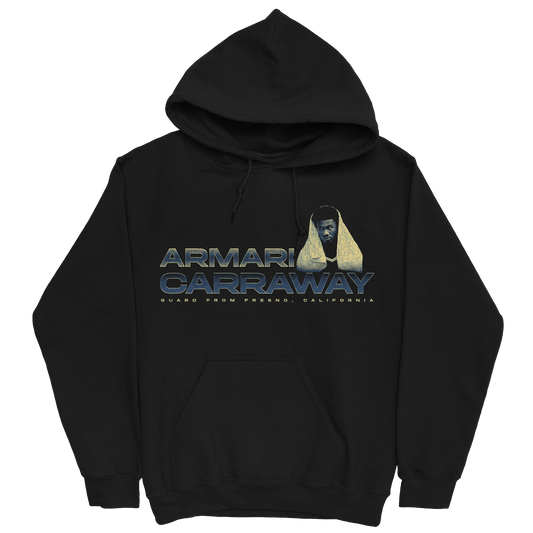 ARMARI CARRAWAY RETRO BLACK HOODIE