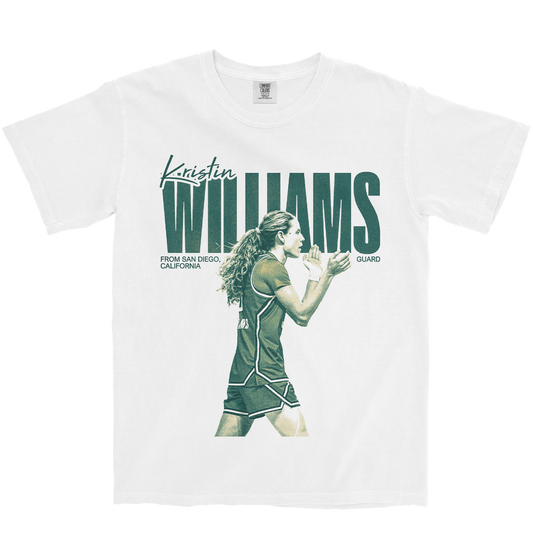 KRISTIN WILLIAMS VINTAGE WHITE TEE