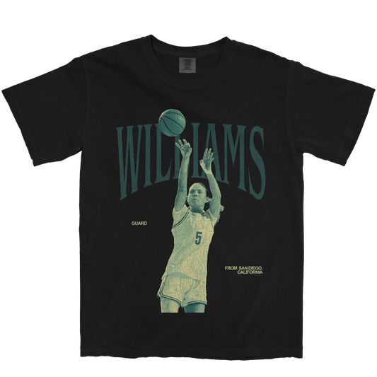 KRISTIN WILLIAMS VINTAGE BLACK TEE