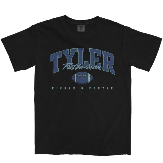 TYLER PATTERSON RETRO BLACK TEE