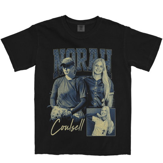 NORAH COULSELL GRAPHIC BLACK TEE