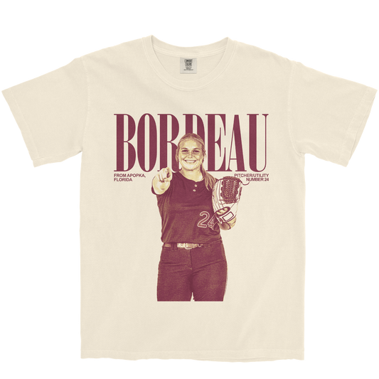 BRISTIN BORDEAU VINTAGE IVORY TEE