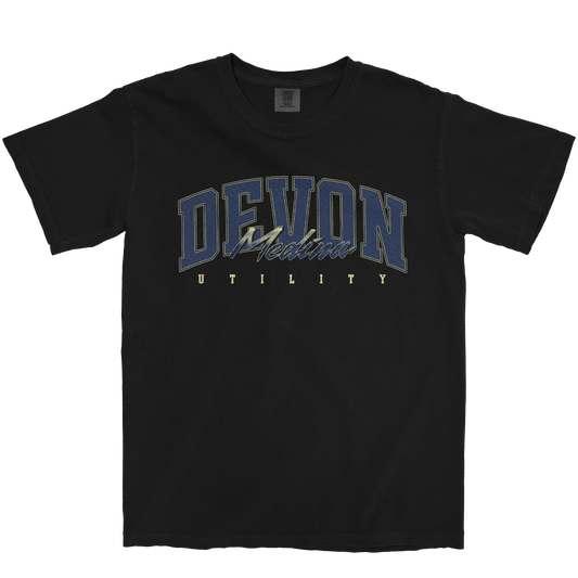 DEVON MEDINA RETRO BLACK TEE