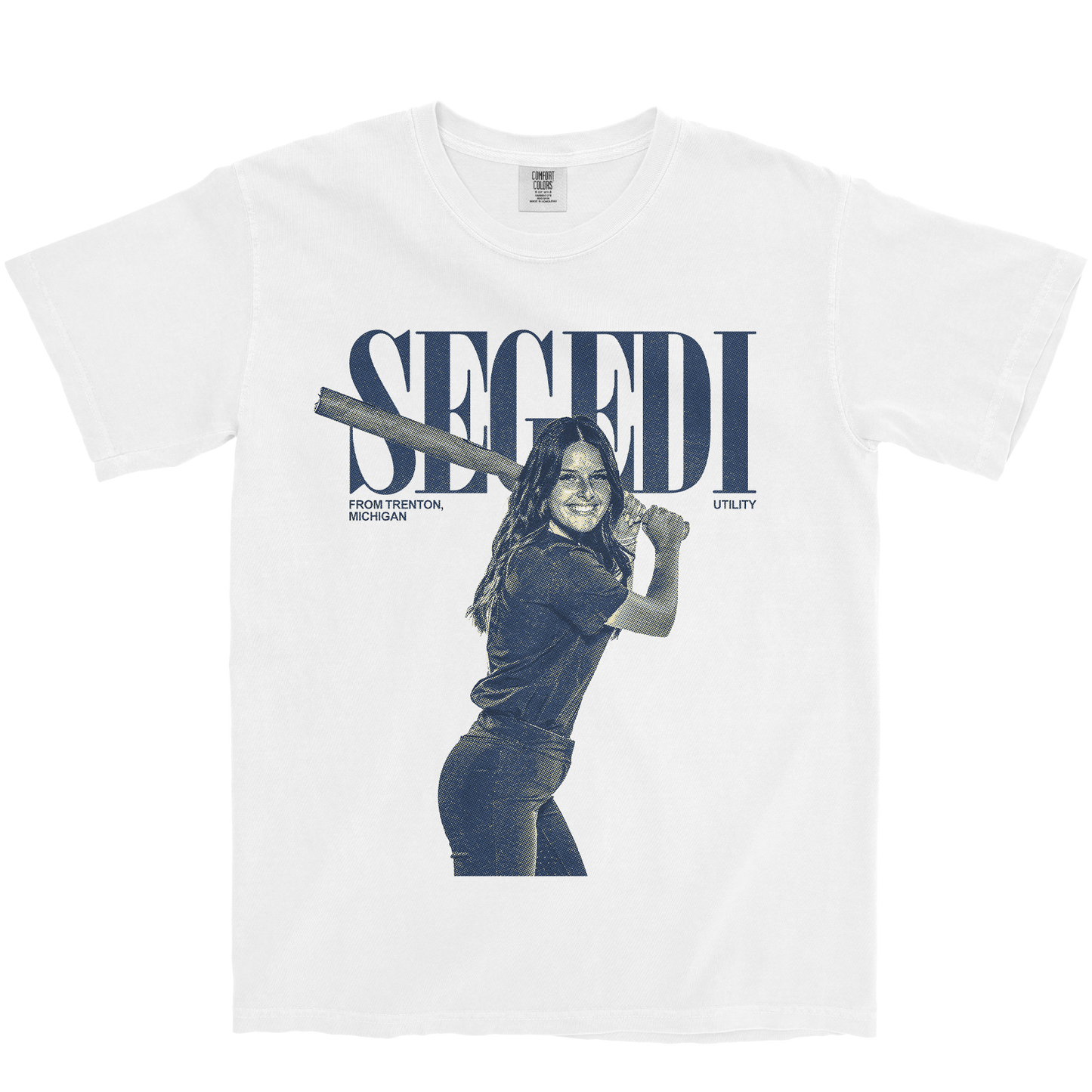 ANNIKA SEGEDI VINTAGE WHITE TEE