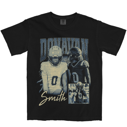 DONAVAN SMITH GRAPHIC BLACK TEE