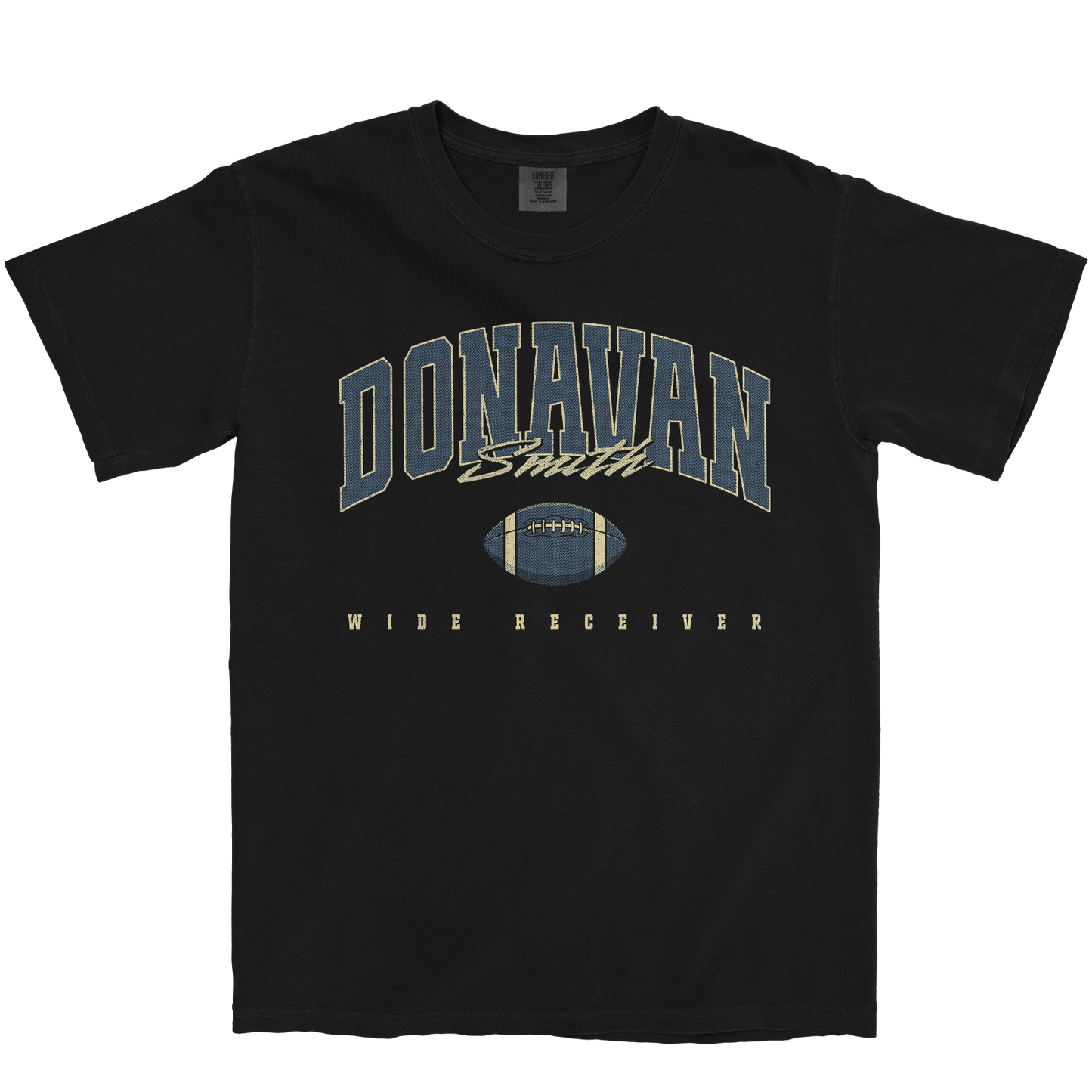 DONAVAN SMITH RETRO BLACK TEE