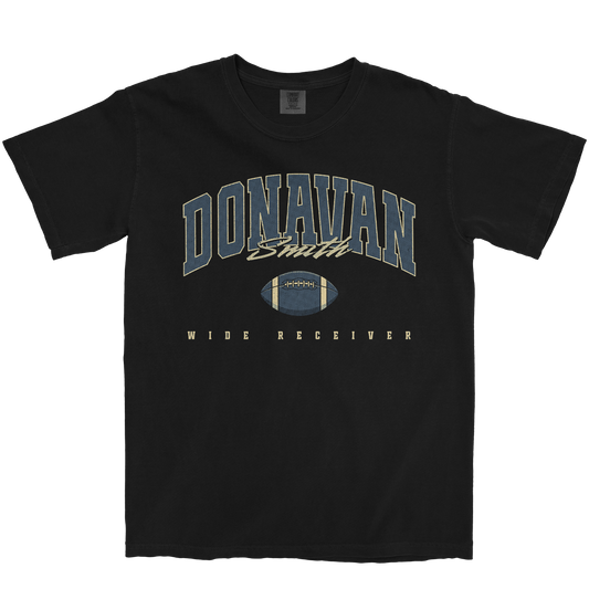 DONAVAN SMITH RETRO BLACK TEE