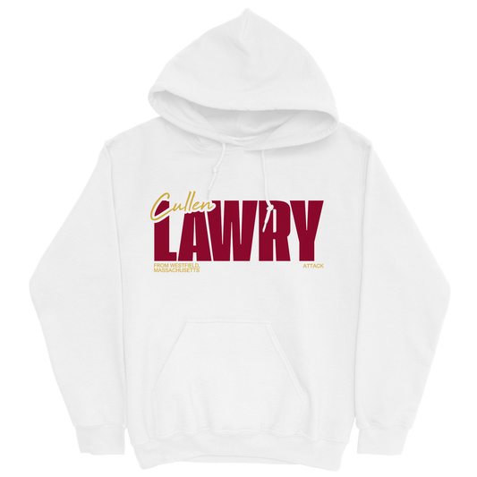 CULLEN LAWRY CLASSIC WHITE HOODIE