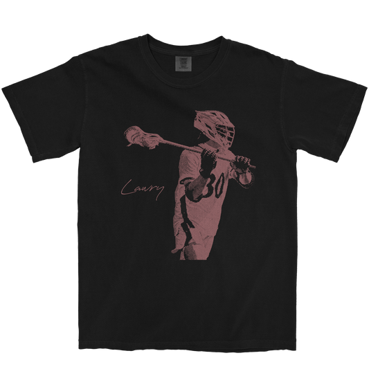 CULLEN LAWRY #30 BLACK TEE