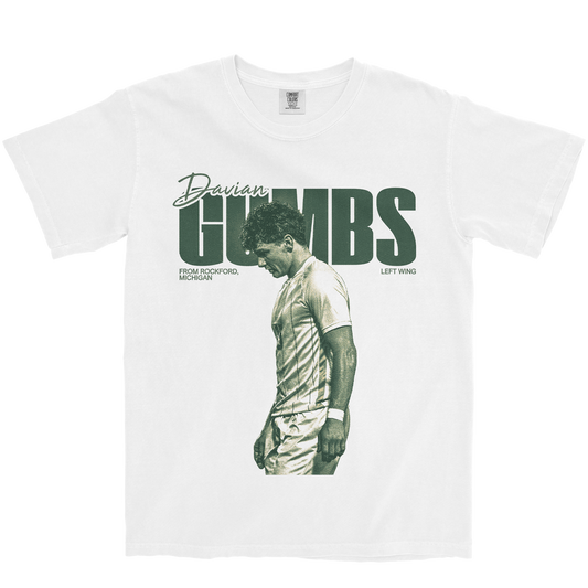 DAVIAN GUMBS VINTAGE WHITE TEE