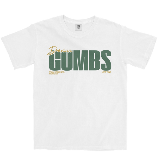 DAVIAN GUMBS CLASSIC WHITE TEE