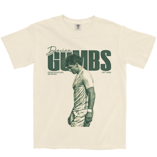 DAVIAN GUMBS VINTAGE IVORY TEE