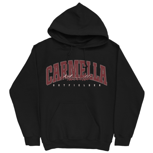 CARMELLA MUCCILLI RETRO BLACK HOODIE