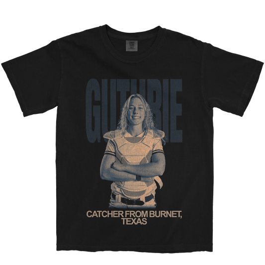 CAMRYNN GUTHRIE VINTAGE BLACK TEE
