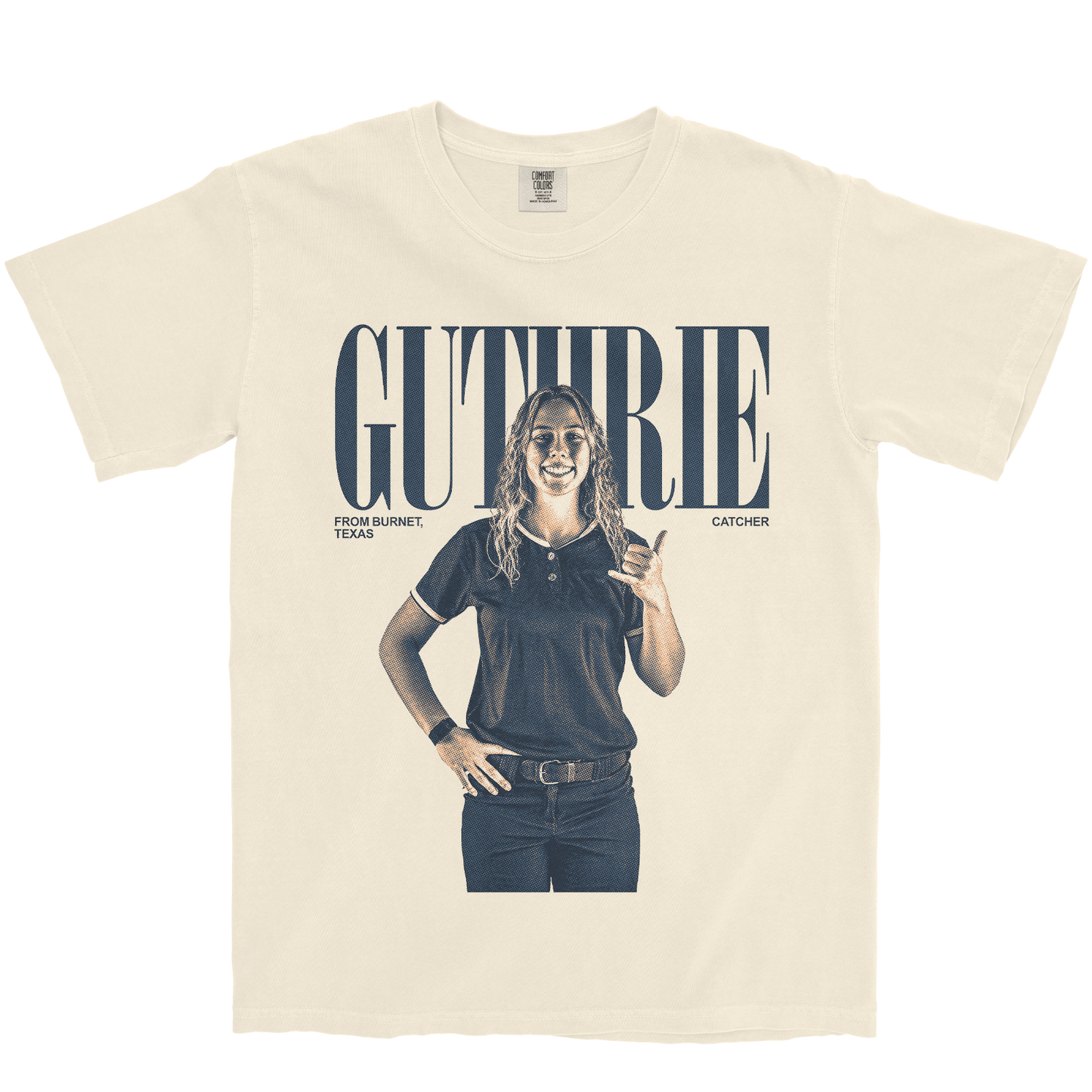 CAMRYNN GUTHRIE VINTAGE IVORY TEE