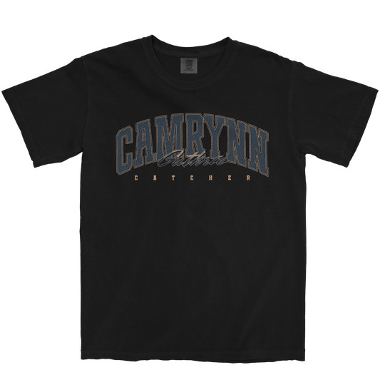 CAMRYNN GUTHRIE RETRO BLACK TEE