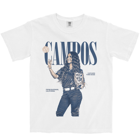 JAYLA CAMPOS VINTAGE WHITE TEE