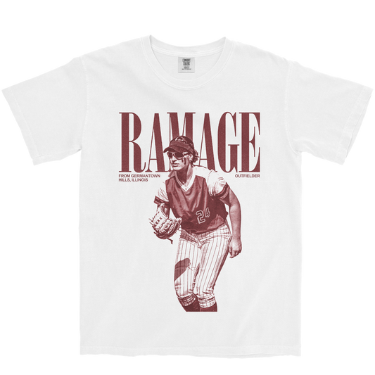 KATY RAMAGE VINTAGE WHITE TEE