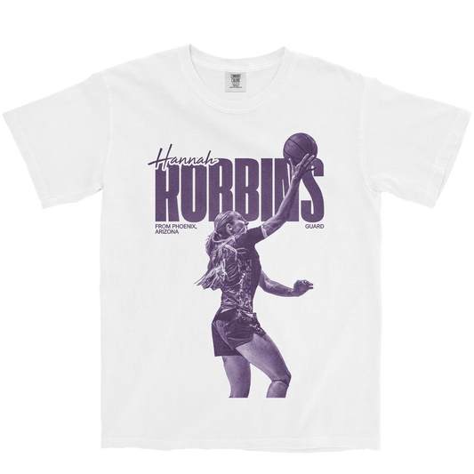 HANNAH ROBBINS VINTAGE WHITE TEE