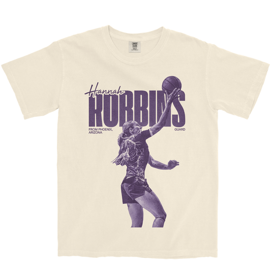 HANNAH ROBBINS VINTAGE IVORY TEE