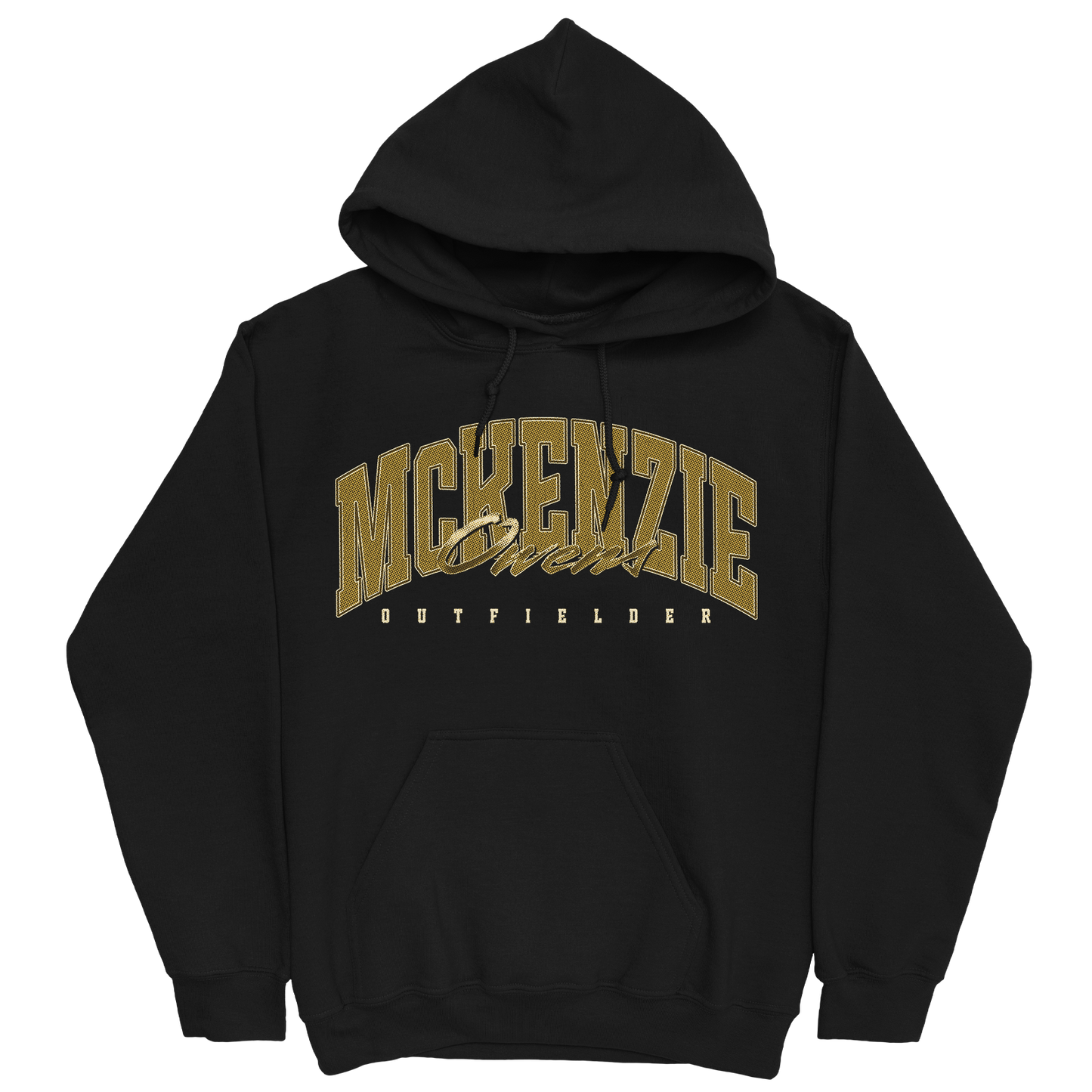 MCKENZIE OWENS RETRO BLACK HOODIE