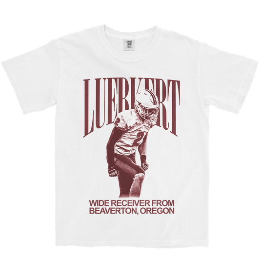 OLIVER LUEBKERT VINTAGE WHITE TEE