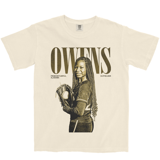 MCKENZIE OWENS VINTAGE IVORY TEE