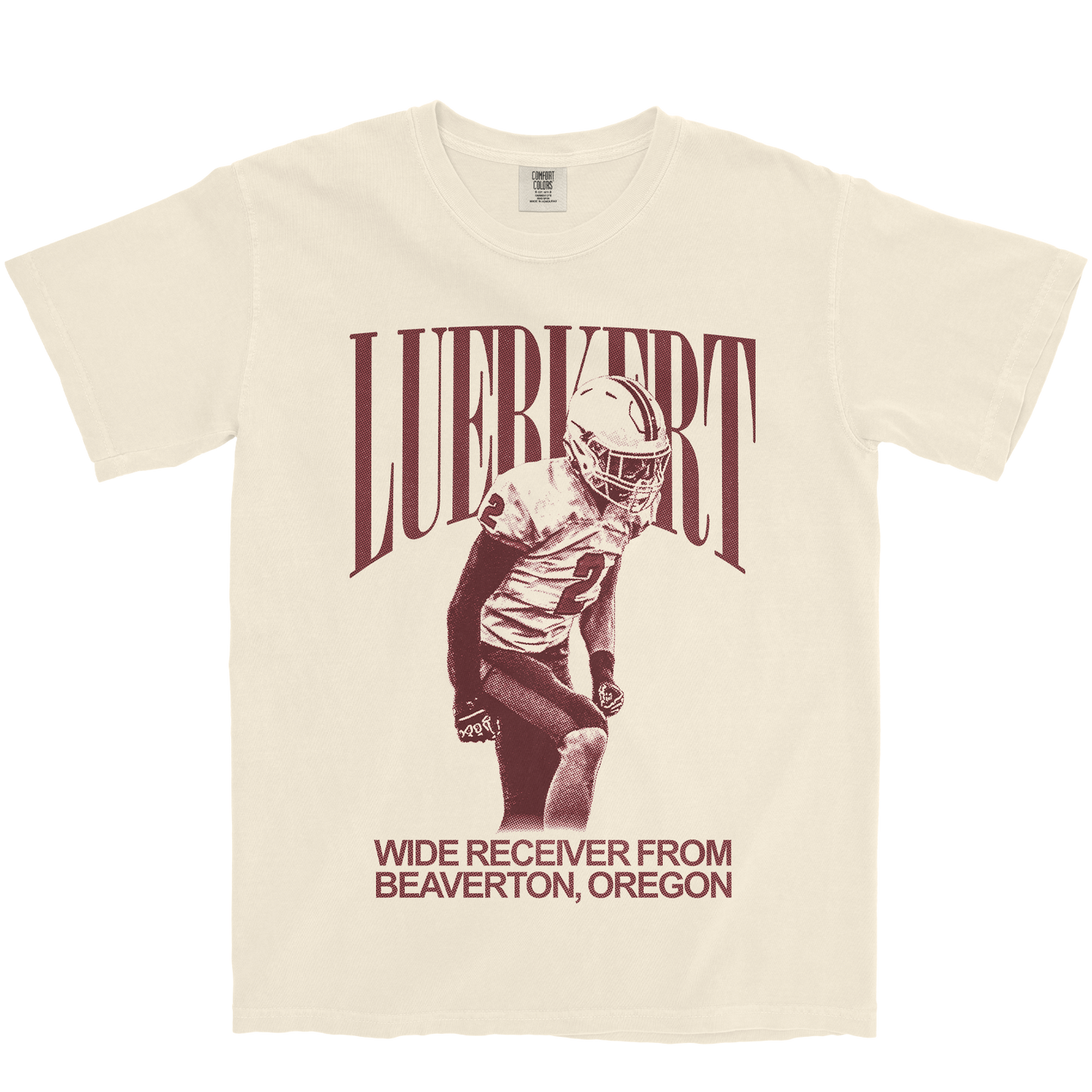 OLIVER LUEBKERT VINTAGE IVORY TEE