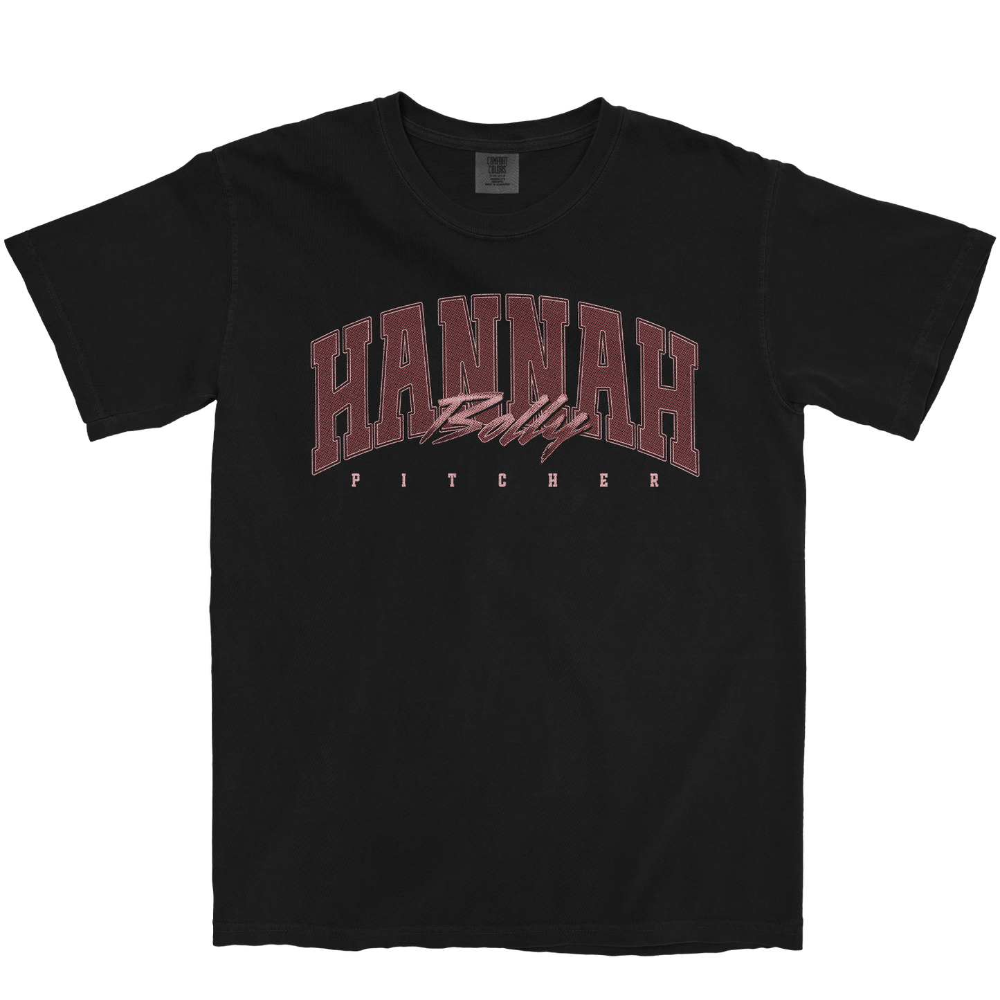 HANNAH BOLLY RETRO BLACK TEE