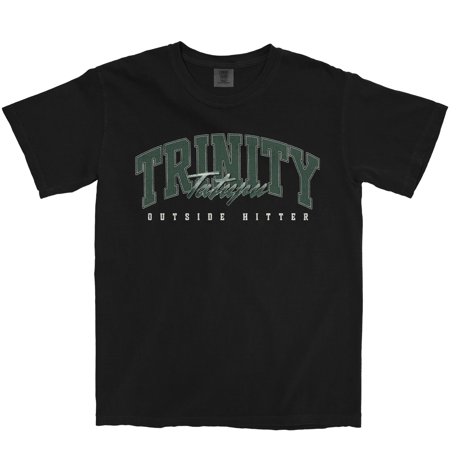 TRINITY TATUPU RETRO BLACK TEE