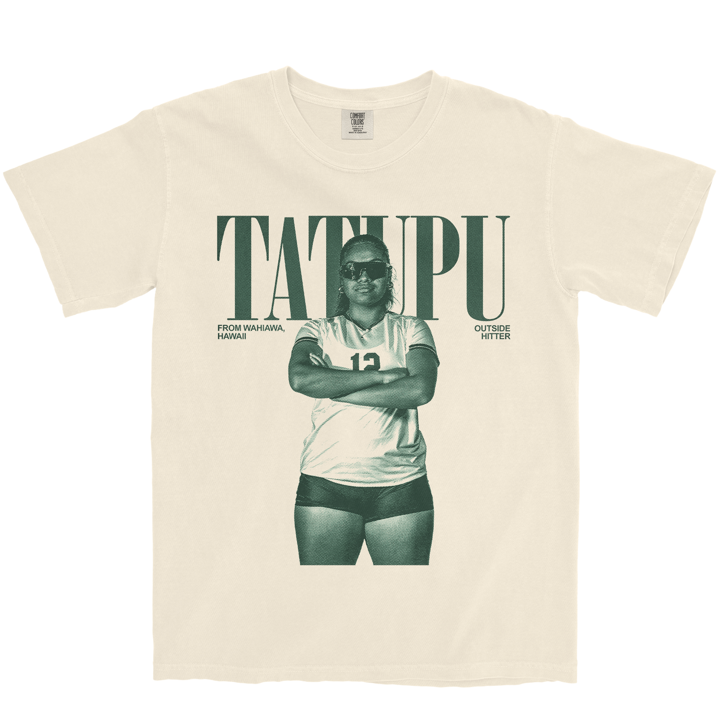 TRINITY TATUPU VINTAGE IVORY TEE