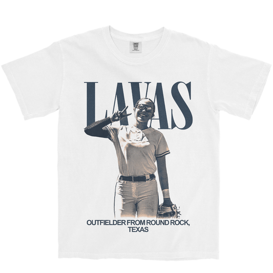 BRANTLEY LAVAS VINTAGE WHITE TEE