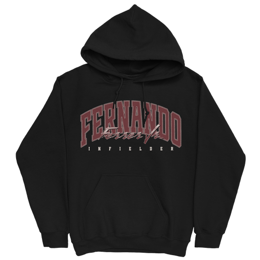 FERNANDO FERRER JR. RETRO BLACK HOODIE