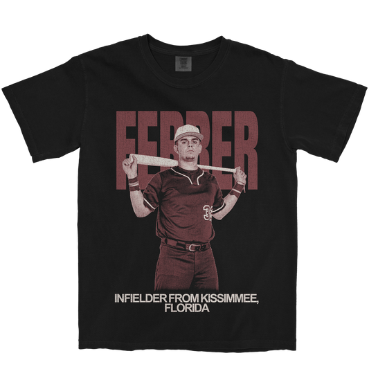 FERNANDO FERRER JR. VINTAGE BLACK TEE