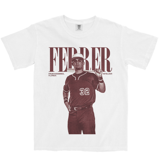 FERNANDO FERRER JR. VINTAGE WHITE TEE